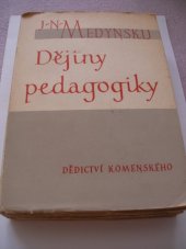 kniha Dějiny pedagogiky, Dědictví Komenského 1950