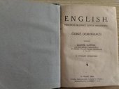 kniha English praktická mluvnice jazyka anglického, B. Kočí 1919