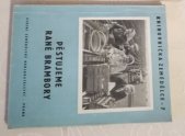 kniha Pěstujeme rané brambory, SZN 1957