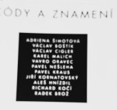 kniha Kódy a znamení České muzeum výtvarných umění v Praze 24. května - 2. července 2000, České muzeum výtvarných umění 2000