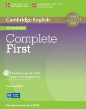 kniha Complete First second edition Teacher´s Book with Teacher´s Resources, Cambridge University Press 2015