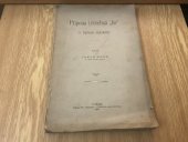 kniha Přípona tvorebná "ba" v úpravě zákonité, J. Hron 1898