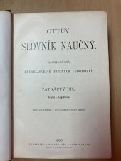 kniha Ottův slovník naučný XV. - Krajčij-Ligustrum, J. Otto 1900