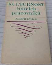 kniha Kulturnost řídících pracovníků, Svoboda 1970