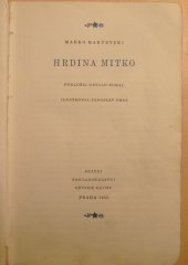 kniha Hrdina Mitko, SNDK 1955
