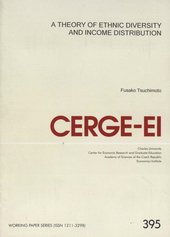 kniha A theory of ethnic diversity and income distribution, CERGE-EI 2009