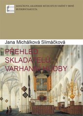 kniha Přehled skladatelů varhanní hudby, Janáčkova akademie múzických umění v Brně 2015