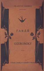 kniha Farář ozeronský, Ladislav Kuncíř 1922