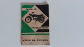 kniha Jawa 50 návod na obsluhu Typ 20,21,23,23A, Obchodno-technické služby Považských strojarní n.p 1971