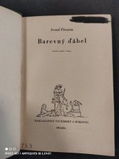 kniha Barevný ďábel Román kočičí rodiny , Toužimský & Moravec 1938