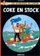 kniha Tintin 19. - Coke en stock, Casterman 1993