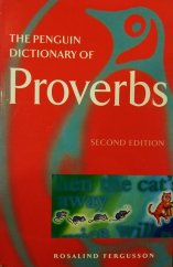 kniha The Penguin Dictionary of Proverbs, Penguin 2000