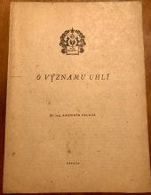 kniha O významu uhlí, Osveta 1952