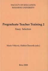 kniha Pregraduate teacher training 2 [essay selection], MSD 2008