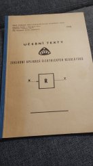 kniha Základní aplikace elektrických regulátorů , ČSVTS 1978