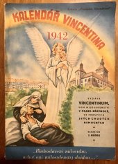 kniha Kalendář Vincentina 1942 Blahoslavení milosrdní , neboť oni milosrdenství dojdou, Vincentinum Praha Břevnov 1941