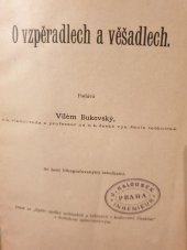 kniha O vzpěradlech a věšadlech, Nákladem Spolku posluchačů inženýrství na c.k. české vysoké škole technické 1885