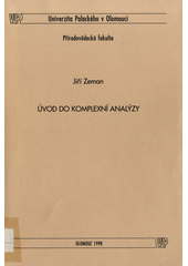 kniha Úvod do komplexní analýzy, Univerzita Palackého, Přírodovědecká fakulta 1998