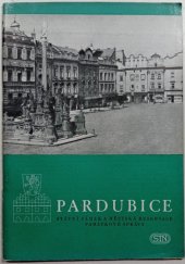 kniha Pardubice St. zámek a městská reservace Památkové správy, Sportovní a turistické nakladatelství 1954