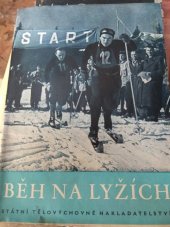 kniha Běh na lyžích, Sportovní a turistické nakladatelství 1955