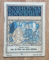 kniha Jak se čert na zemi oženil pohádka o 4 jednáních, Josef Springer 1926