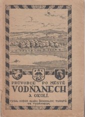 kniha Průvodce po Vodňanech a okolí, Odbor Klubu českosl. turistů 1926