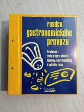 kniha Raadce gastronomického provozu, Josef Raabe 2002