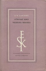 kniha Učňovské roky Wilhelma Meistera, Slovenské vydavateľstvo krásnej literatúry 1954