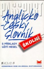 kniha Anglicko-český školní slovník s příklady užití hesel, Fragment 1999