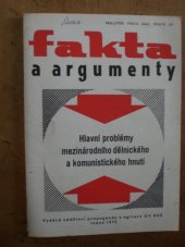 kniha Hlavní problémy mezinárodního dělnického hnutí, Oddělení propagandy a agitace KV KSČ 1974