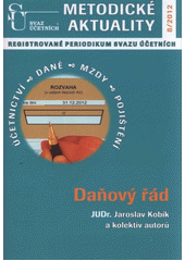 kniha Daňový řád, Svaz účetních 2012