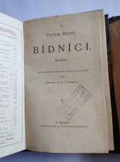 kniha BÍDNÍCI V. kniha Román, J. Otto 1897