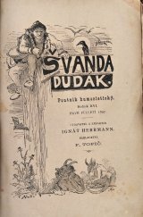 kniha Švanda Dudák Poutník humoristický svázaný ročník XVI. (prvé a druhé půlletí 1897)), F. Topič 1897