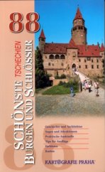 kniha Tschechien 88 schönste Burgen und Schlösser, Kartografie 2003