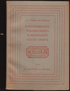 kniha O potřebnosti, všeobecnosti a snadnosti učení církve, Josef V. Florian 1948