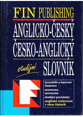 kniha Anglicko-český, česko-anglický studijní slovník, Fin 1998