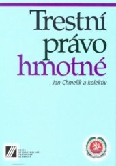 kniha Trestní právo hmotné, Linde 2007