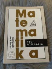 kniha Matematika pro gymnazia Analyticka geometrie, Prometheus 1995