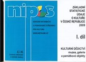 kniha Základní statistické údaje o kultuře v České republice 2009., NIPOS - Centrum informací a statistik kultury 2010