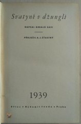 kniha Svatyně v džungli [román], Sfinx, Bohumil Janda 1939