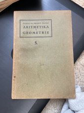 kniha Aritmetika a geometrie, Česká grafická Unie 1924