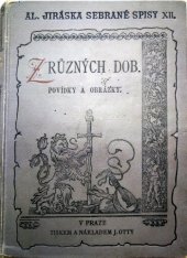 kniha Z různých dob II. povídky a obrázky., J. Otto 1904
