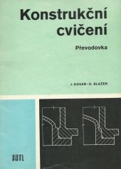 kniha Konstrukční cvičení Převodovka, SNTL 1982