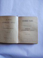 kniha Za bouře i klidu Dva hystorické obrazy, Nakl.J . OTTY V PRAZE 1908