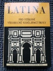kniha Latina pro 1.-3. ročník středních všeobecně vzdělávacích škol, SPN 1969