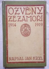 kniha Ozvěny ze zámoří 1914-1919, Beníško 1920