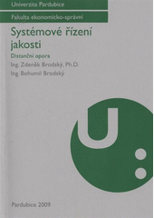 kniha Systémové řízení jakosti distanční opora, Univerzita Pardubice 2009