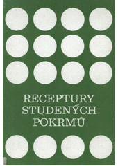 kniha Receptury studených pokrmů, Merkur 1980