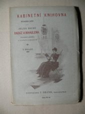 kniha Radúz a Mahulena slovenská pohádka o čtyřech jednáních, F. Šimáček 1898