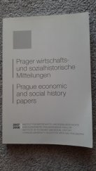 kniha Prager wirtschafts- und sozialhistorische Mitteilungen = Prague economic and social history papers., Philosophische Fakultät 2008